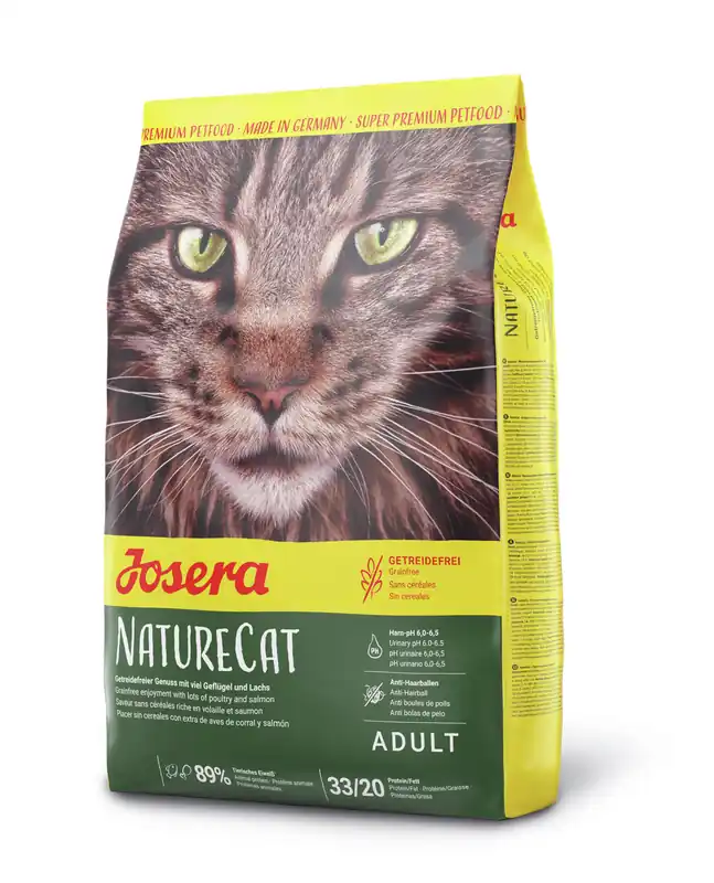 Sparpaket 2 x 2 kg Josera NatureCat Katzen Trockenfutter Neuheit
