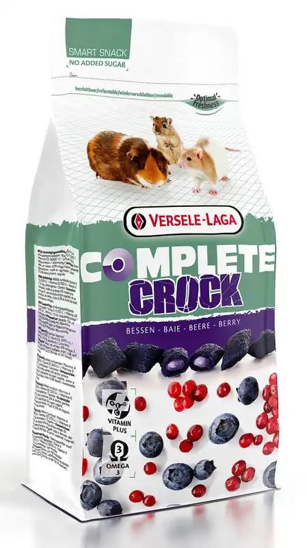 Solange Der Vorrat Reicht VERSELE-LAGA Complete Crock Berry 50g Kleintiersnack