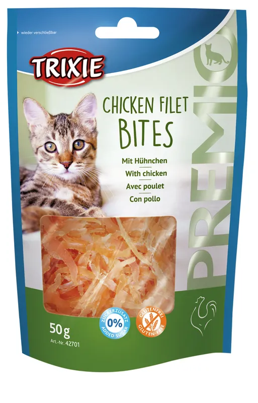 TRIXIE Premio Chicken Filet Bites light 50 g Begrenztes Angebot
