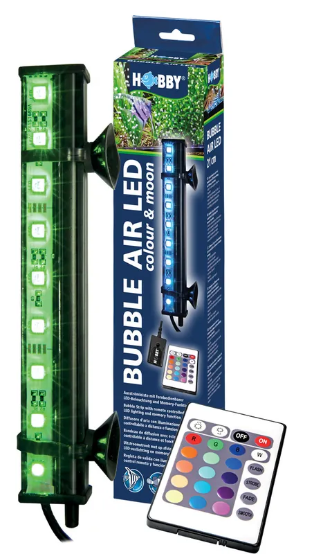 Direkt Vom Hersteller HOBBY Bubble Air LED 44 Centimeter colour & moon Aquarienbeleuchtung