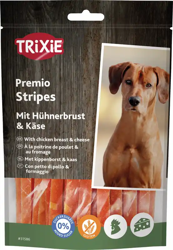 Top-Preis TRIXIE Premio Chicken Cheese Stripes 100 g