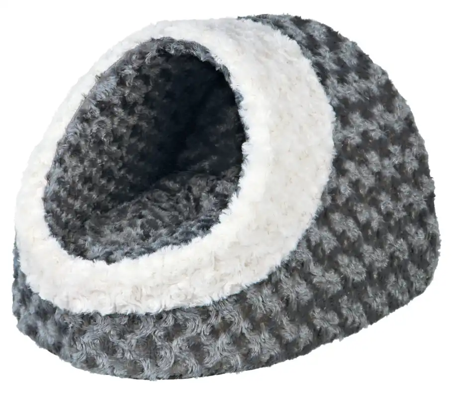 TRIXIE Kuschelhöhle Kaline 35x41x26cm grau/creme Garantierte Lieferung