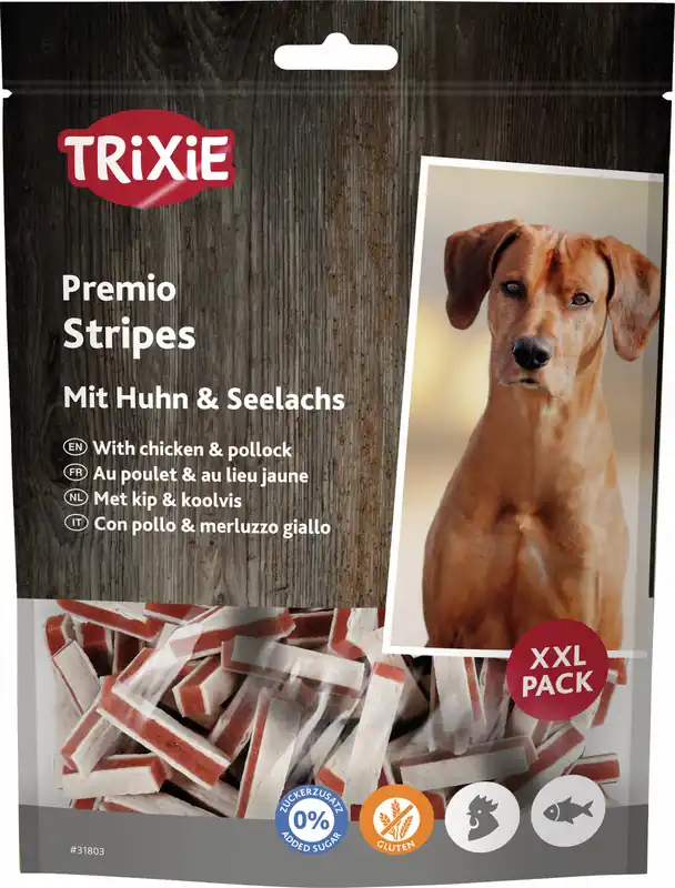 TRIXIE Premio Fisch/Chicken Stripes 300 g Kracherpreis