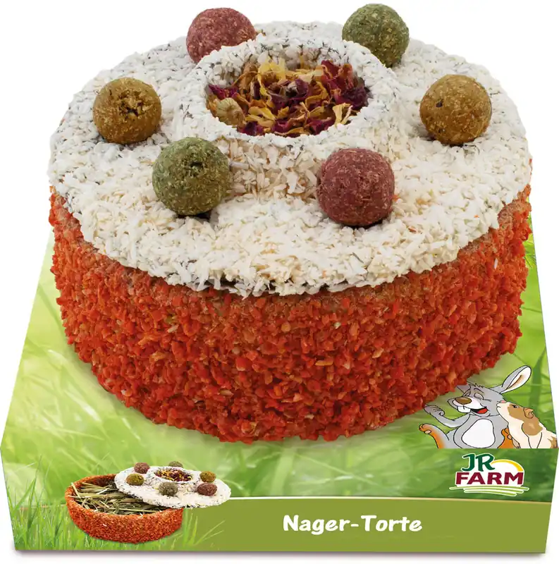 Sonderaktion JR FARM Nager-Torte 200g Kleintiersnack