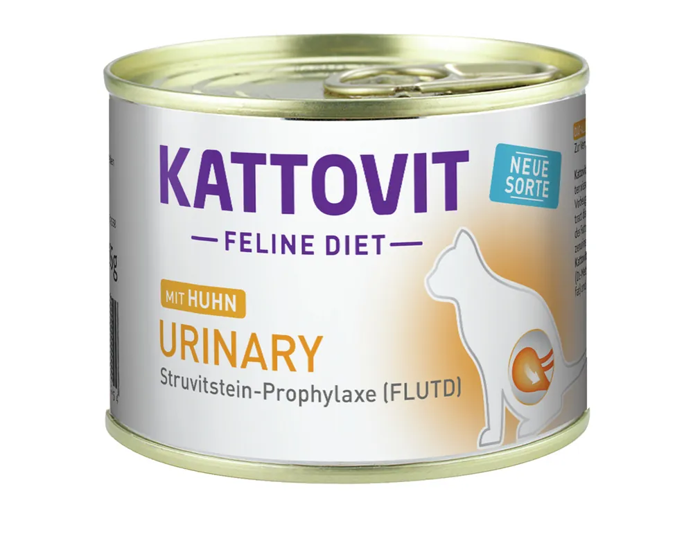 Kracherpreis KATTOVIT Feline Diet Urinary Huhn 185 g