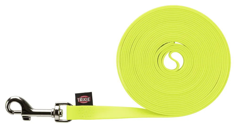 Solange Der Vorrat Reicht TRIXIE Easy Life Schleppleine S-M 5 m/13 mm neongelb