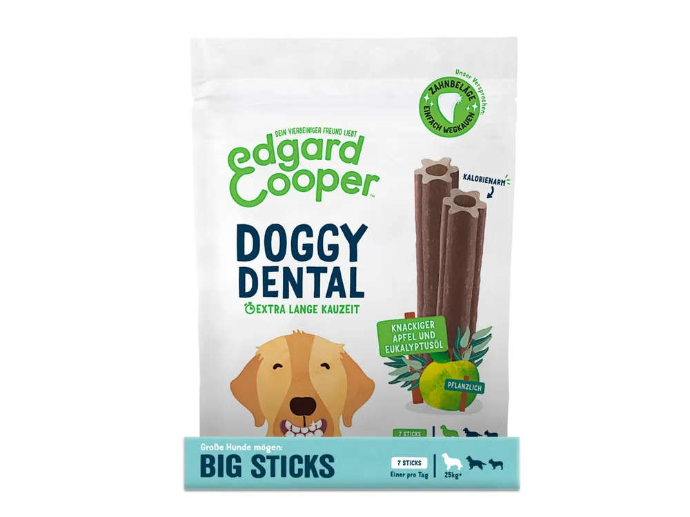 Edgard & Cooper Doggy Dental Apfel/Eukalyptus L 240 g Versand Am Gleichen Tag