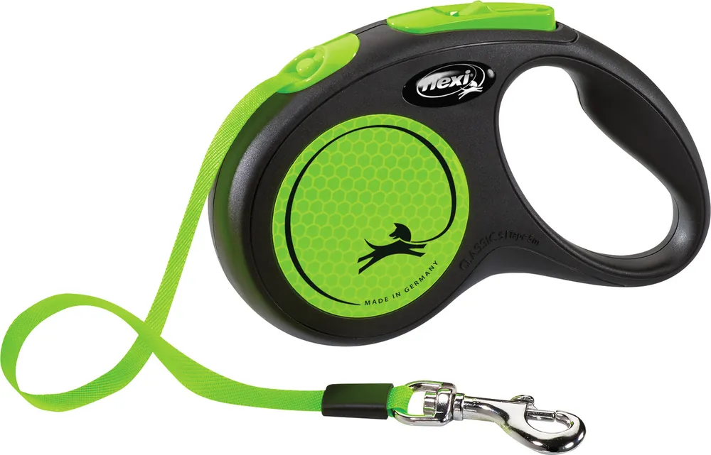 Flexi New NEON Gurt S 5m neongrün Meistverkauft