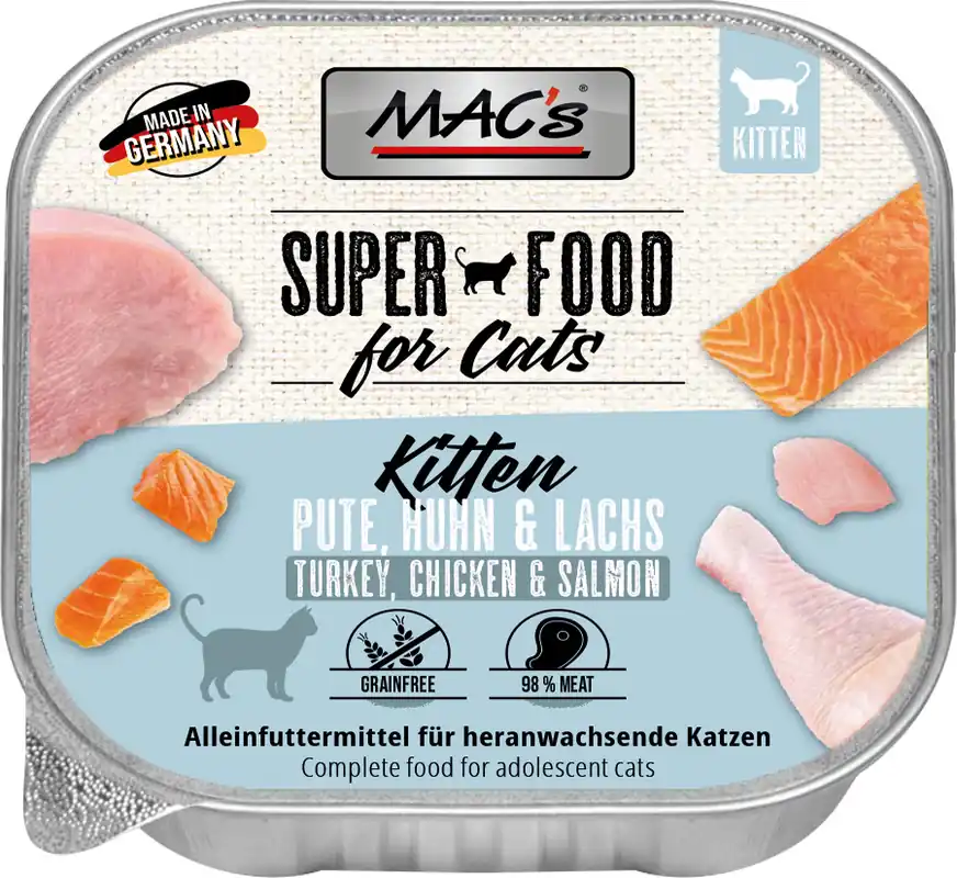 MAC's Cat Kitten Pute/Huhn/Lachs 100 g Sichere Zahlung