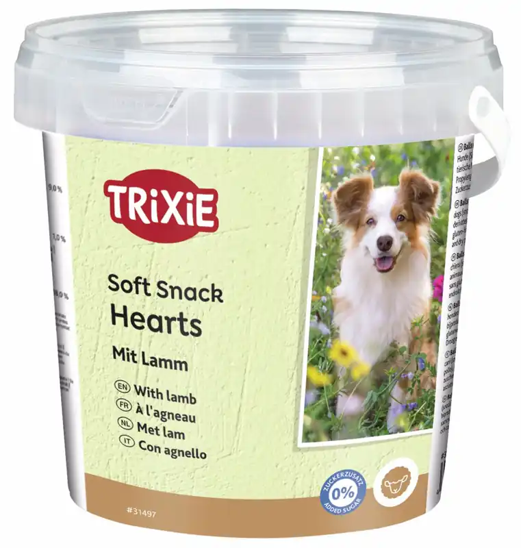 TRIXIE Soft Snack Happy Hearts Eimer 500 g Neuheit