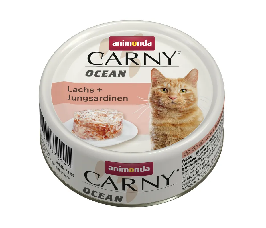 Sonderaktion animonda Carny Ocean Lachs/Jungsardine 80 g