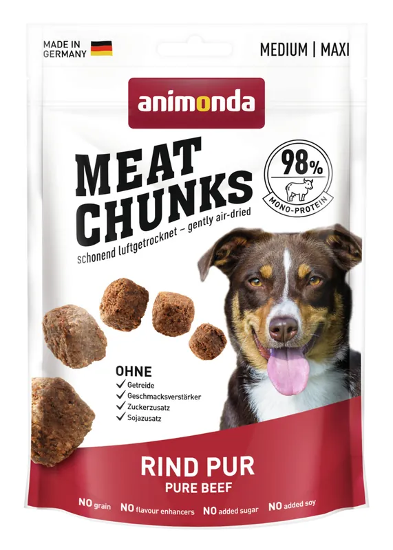 animonda Meat Chunks Rind pur 80 g Finale Aktion