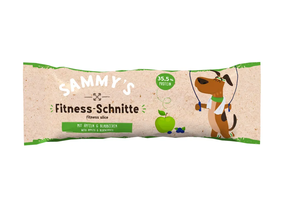 SAMMY's Fitness-Schnitte Apfel & Blaubeere 25 g Markenware