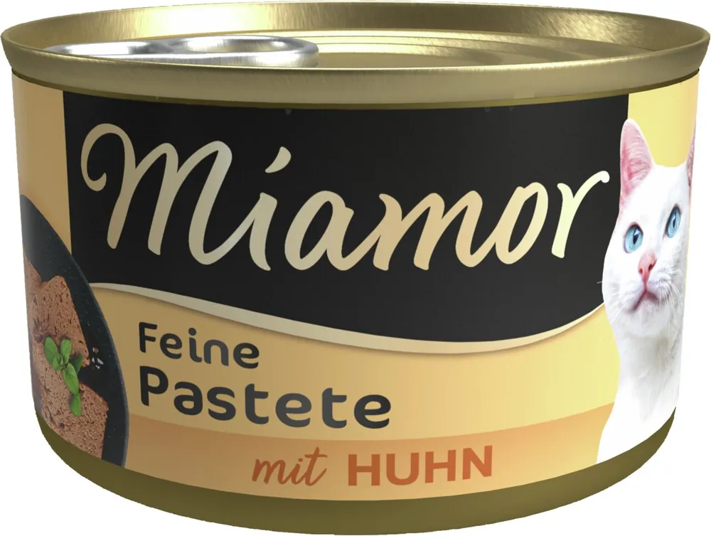Sparpaket 24 x 85 g Miamor Pastete mit Huhn Katzen Nassfutter Solange Der Vorrat Reicht