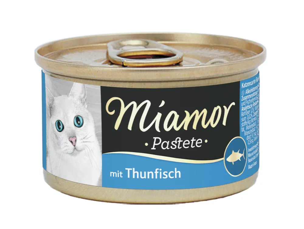 Sparpaket 24 x 85 g Miamor Pastete mit Thunfisch Katzen Nassfutter Letzte Chance