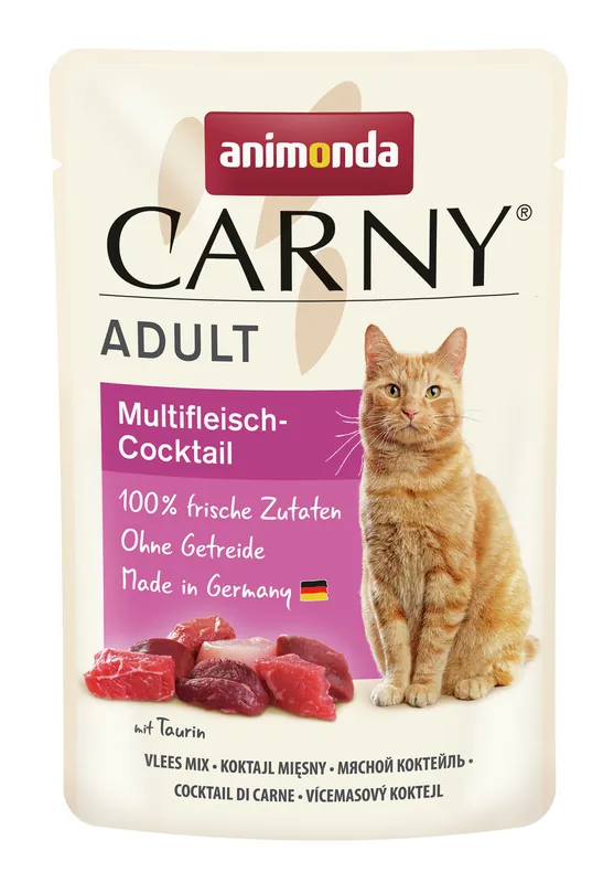 Preisreduziert Sparpaket 24 x 85 g Animonda Carny Adult Multifleisch-Cocktail Katzen Nassfutter