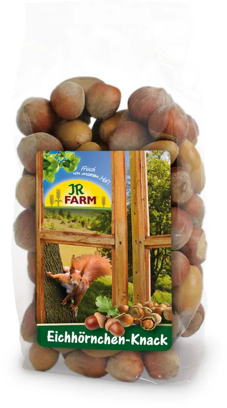 Sparpaket 2 x 250 g JR Farm Eichhörnchen-Knack Wildtierfutter Kracherpreis