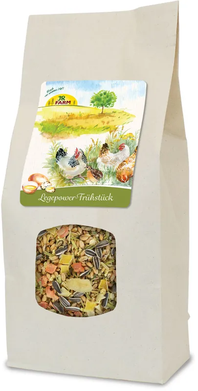 Wochenendangebot Sparpaket 2 x 1 kg JR Farm Legepower-Frühstück Hühner Ergänzungsfutter
