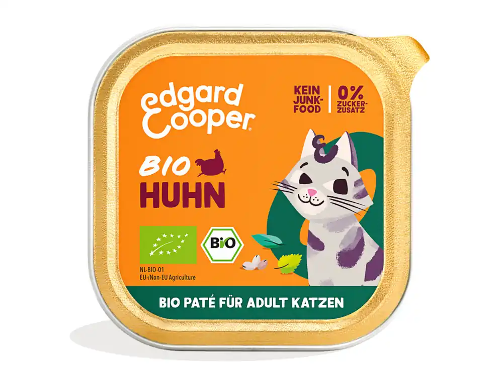 Edgard & Cooper Adult BIO Paté Huhn 85 g Finale Aktion