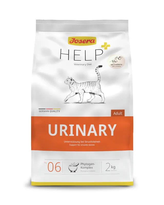Sparpaket 2 x 2 kg Josera Help Urinary Katzen Trockenfutter Neuheit