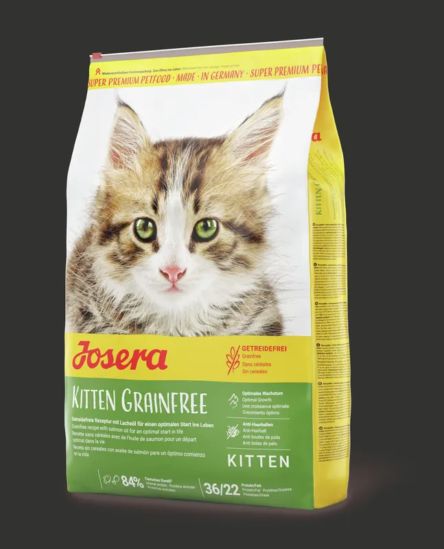 Expressversand Sparpaket 2 x 400 g Josera Kitten Grainfree Katzen Trockenfutter