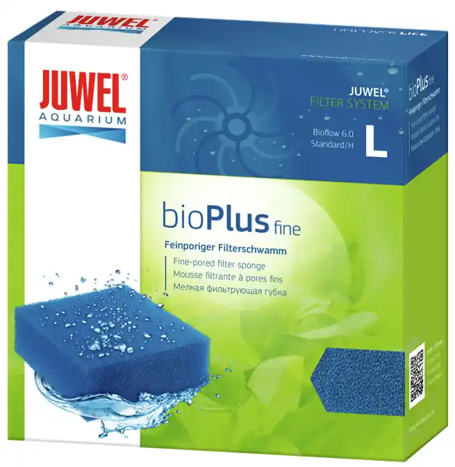 Sparpaket 2 x Juwel bioPlus fine Filterschwamm Aquarium Filtermedium L Finale Aktion