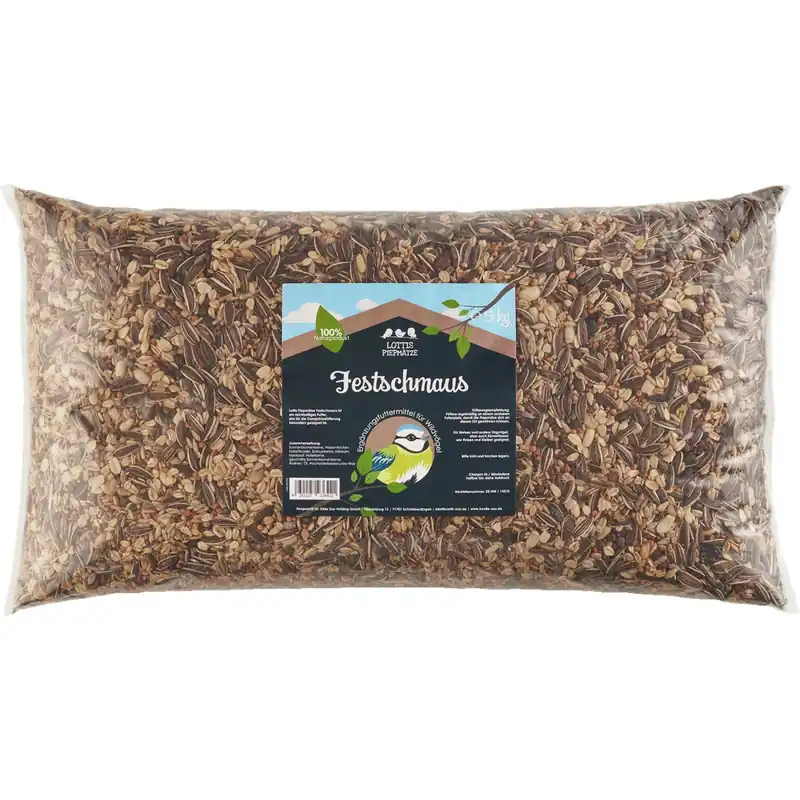 Sichere Zahlung Sparpaket 2 x 5 kg Lottis Piepmätze Festschmaus Wildvogel Futter