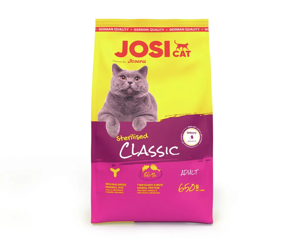 JosiCat Sterilised Classic 650 g Super-Preis