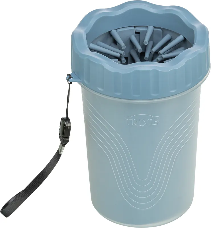 TRIXIE Pfotenreiniger Silikon/PP M-L blau Saisonangebot