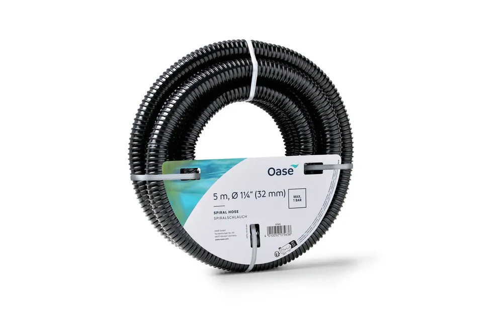 Super-Preis Oase Spiralschlauch 1 1/4" 5 Meter schwarz