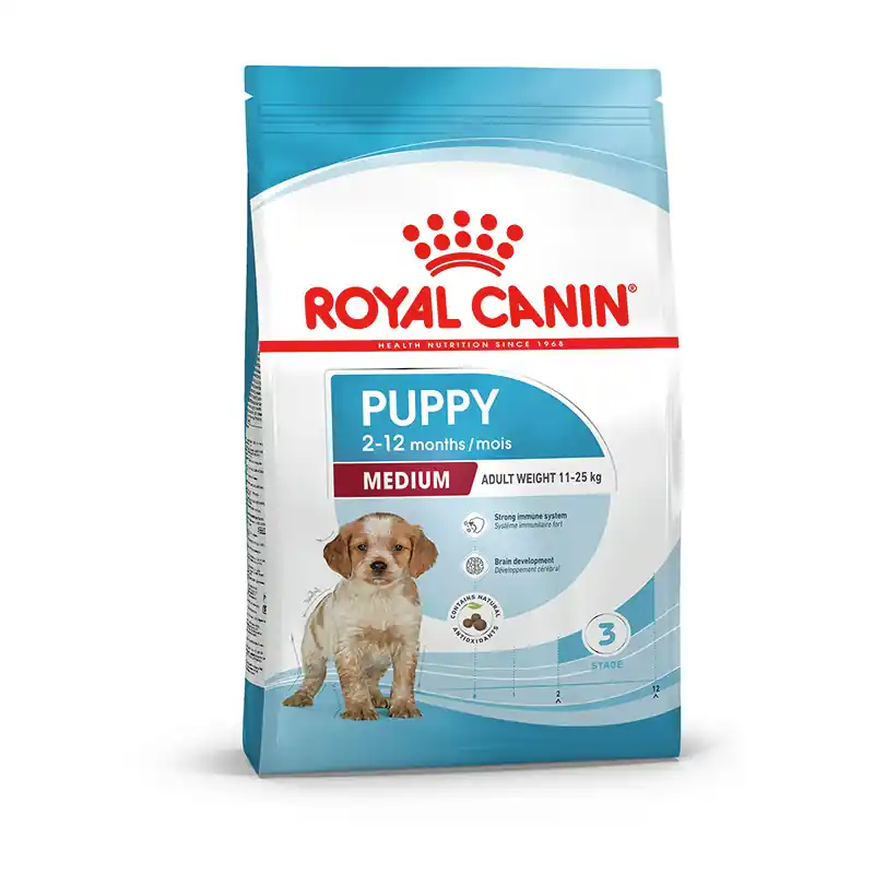 Begrenztes Angebot ROYAL CANIN SHN MEDIUM Puppy 4kg Hundetrockenfutter