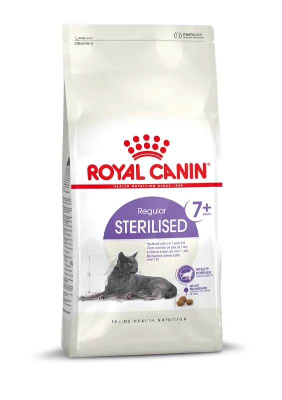 Bestpreis ROYAL CANIN FHN STERILISED (7+) 400g Katzentrockenfutter