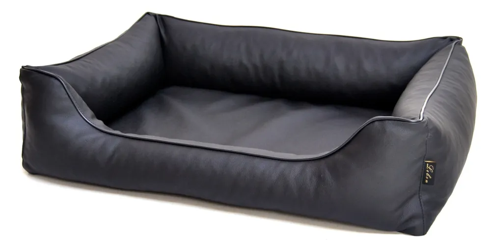Rabatt LEBON Hundebett Bruno 120 x 90 cm schwarz