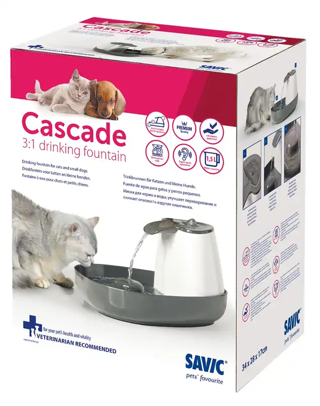 SAVIC Cascade Trinkbrunnen 1,5 l Markenprodukt