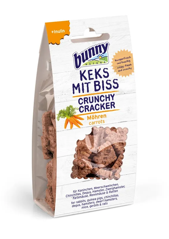 Bunny Kekse mit Biss Möhre 50g Kleintiersnack Neu Im Sortiment