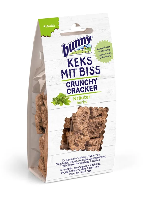 Bunny Kekse mit Biss Kräuter 50g Kleintiersnack Super-Preis