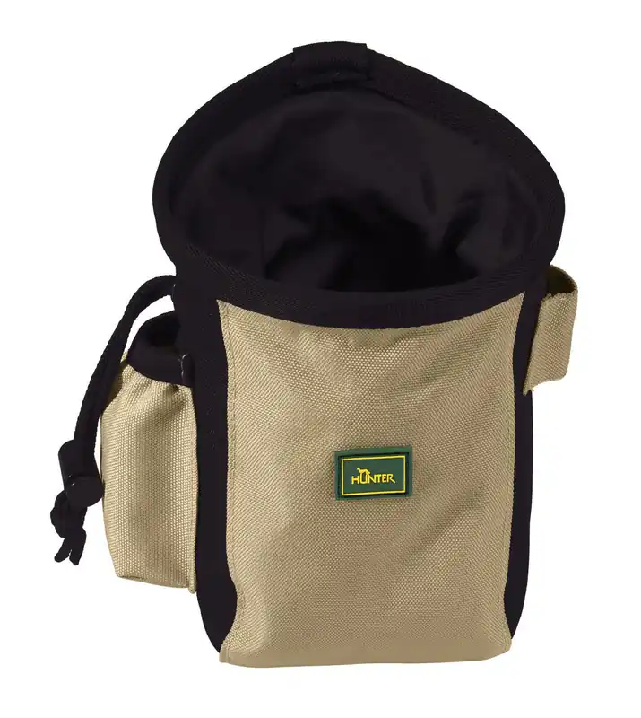 HUNTER Gürteltasche Bugrino Standard 10 x 10 x 10 Centimeter schwarz/beige Hundetraining Saisonangebot