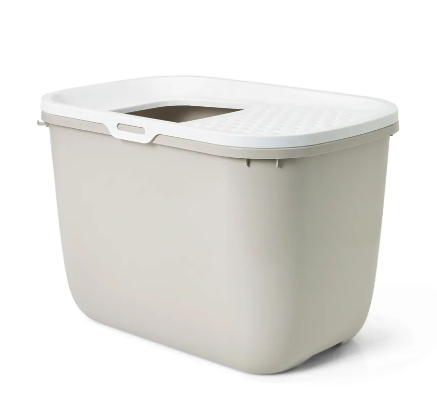 Nur Für Kurze Zeit SAVIC Katzentoilette Hop In mokka/weiß