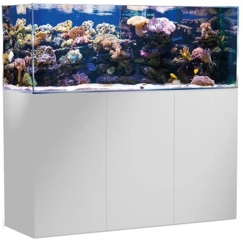 AQUA MEDIC Armatus 450 weiß Aquarium mit Unterschrank Markenware