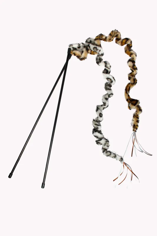 Must-Have Karlie Katzenangel Safarirute Katzenspielzeug