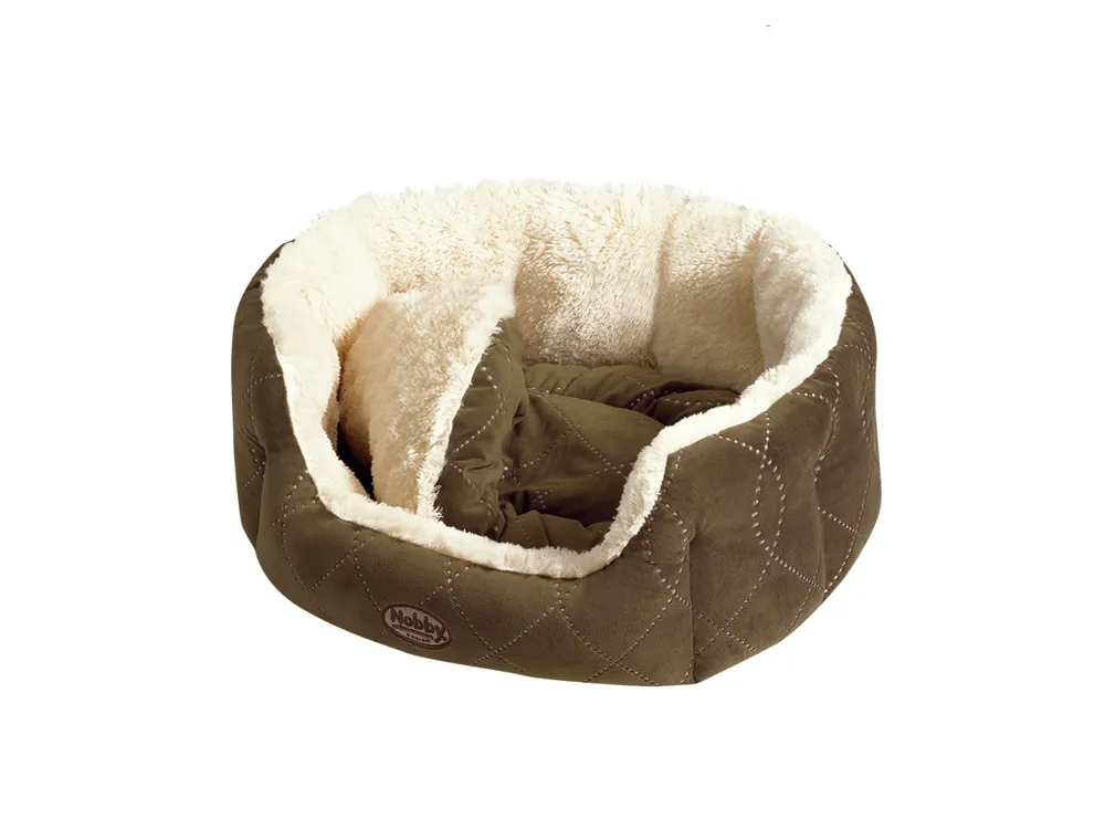 Nobby Komfortbett CENO 65 x 57 x 22cm beige/braun Neue Kollektion