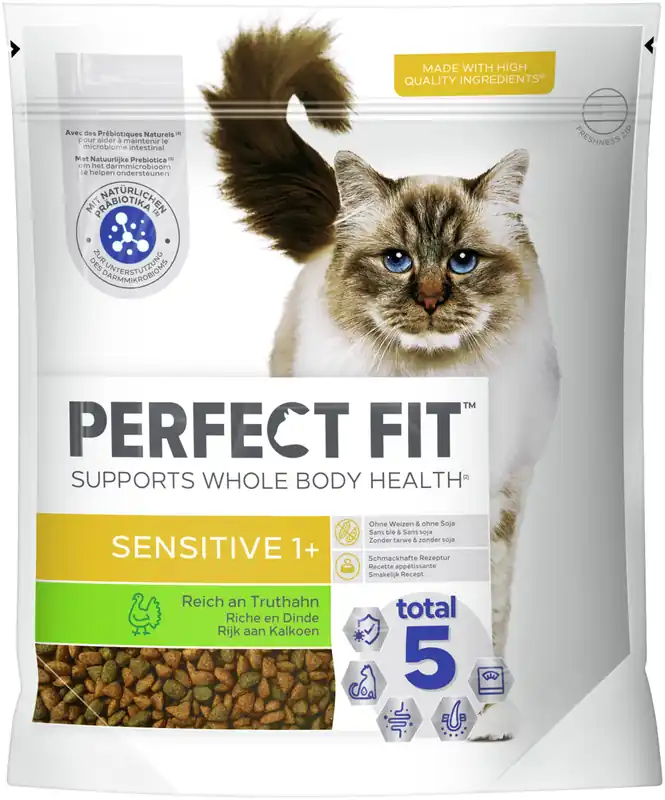 Jetzt Bestellen Perfect Fit Sensitive 1+ Reich an Truthahn 1,4 kg