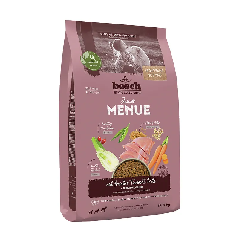 BOSCH MENUE Junior Pute 12 kg Angebot