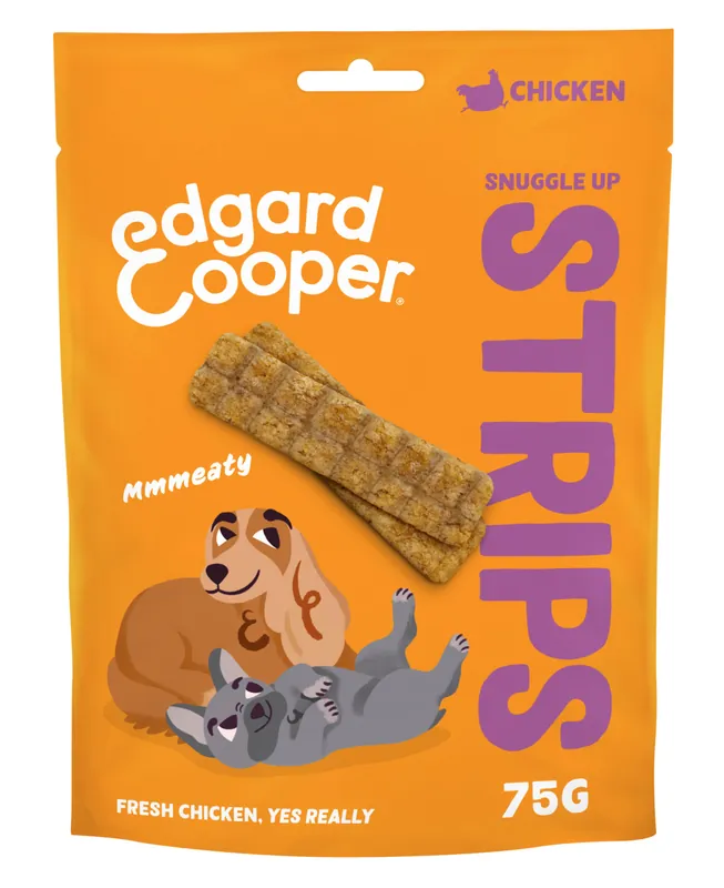 Edgard & Cooper STRIPS Huhn getreidefrei 75 g Expressversand