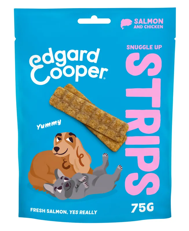 Edgard & Cooper STRIPS Lachs und Huhn getreidefrei 75 g Online Kaufen