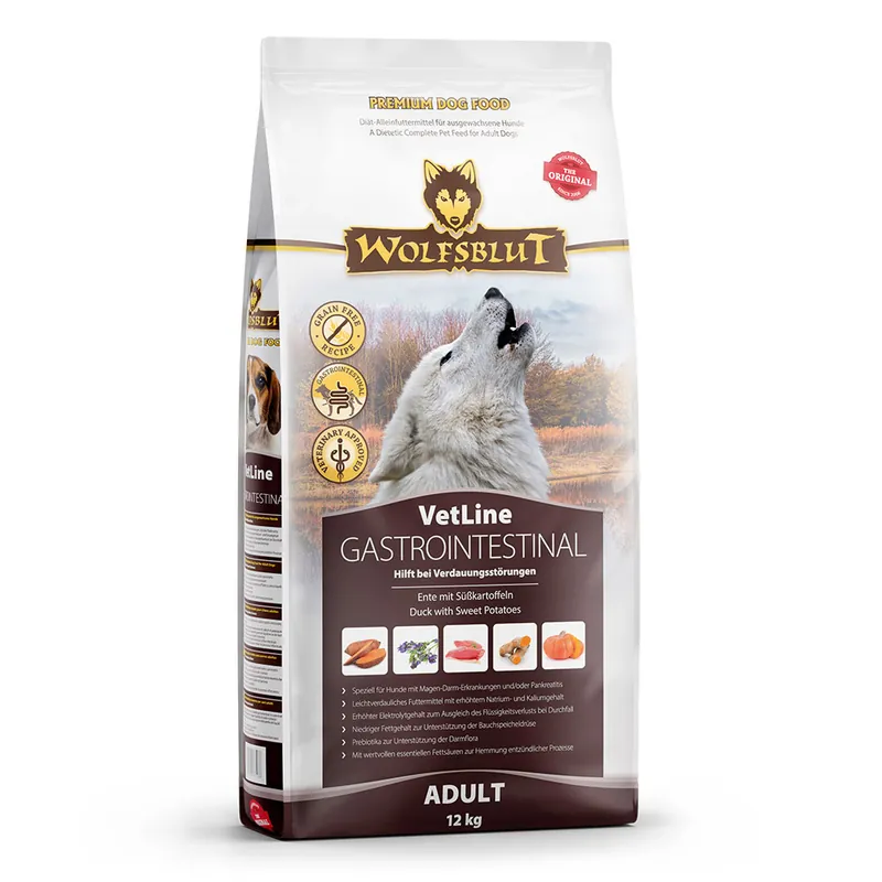 Schnäppchen Wolfsblut VetLine gastrointestinal 12 kg