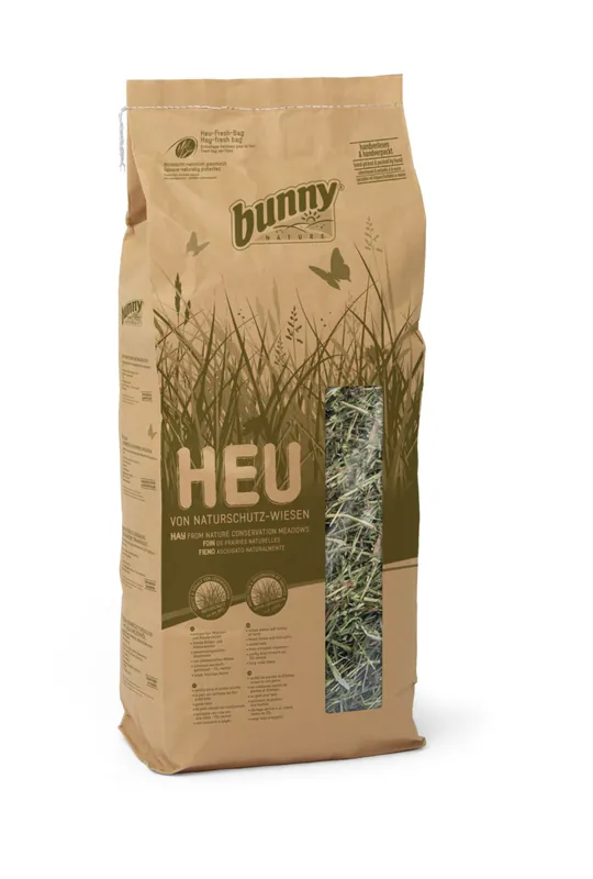 Bunny Heu von Naturschutzwiesen 1,7kg Kleintierfutter Letzte Chance