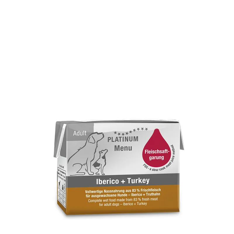 PLATINUM Menu Iberico + Turkey 90 g Billig