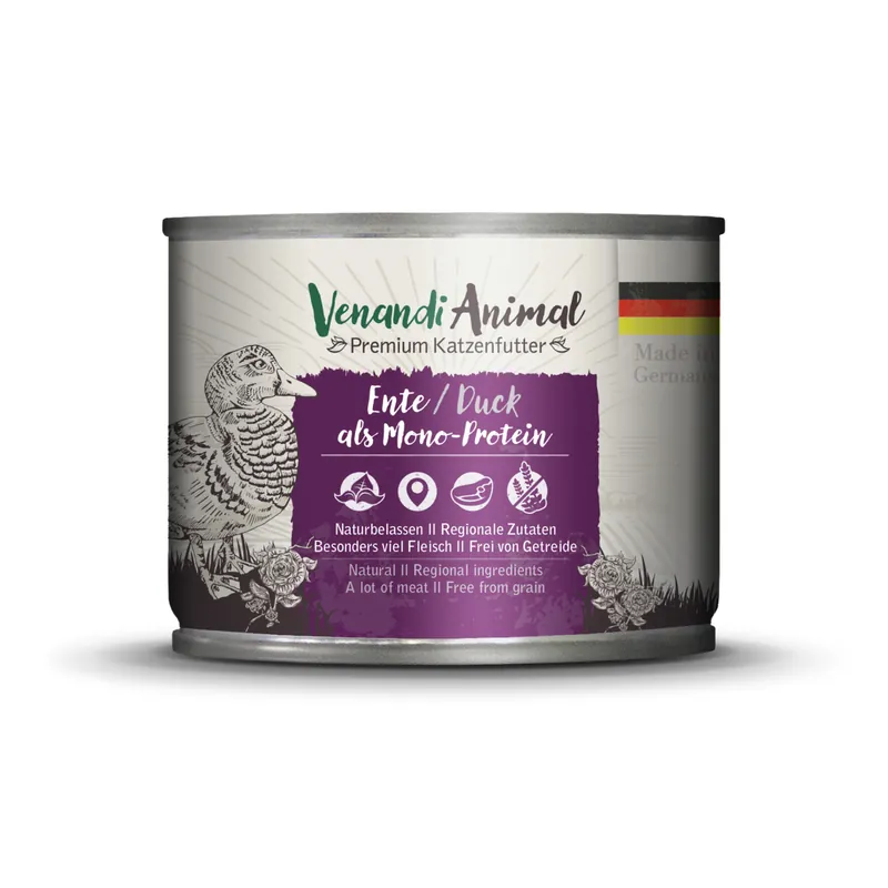 Mega-Angebot Venandi Animal Ente MonoProtein 200 g
