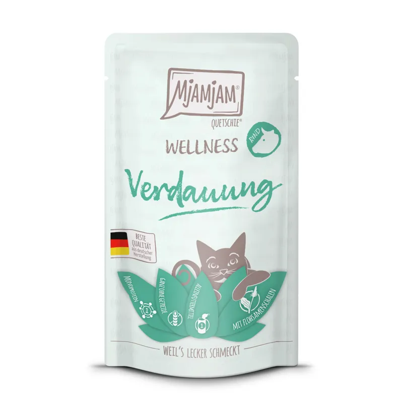 MJAMJAM Pouchbeutel WELLNESS Verdauung Rind 125 g Aktuell